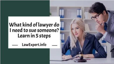 What kind of lawyer do I need to sue someone